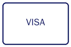 VISA信用卡支付图标